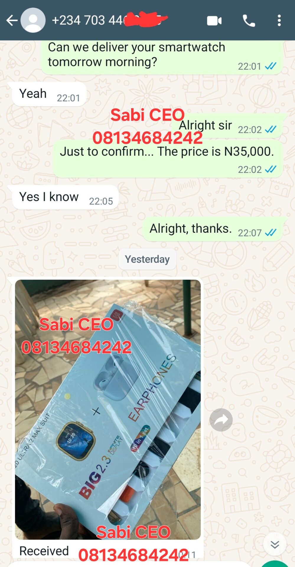 Delivery 11 Delivery 11